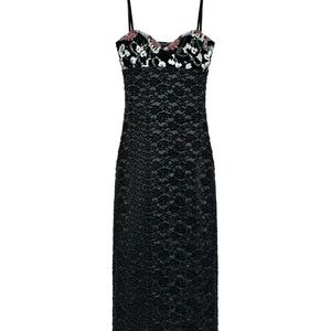 Elegant Black Lace Dress